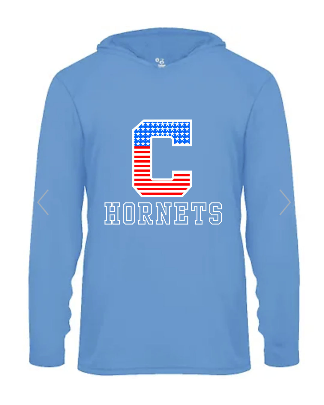Patriotic C Hooded Dri Fit