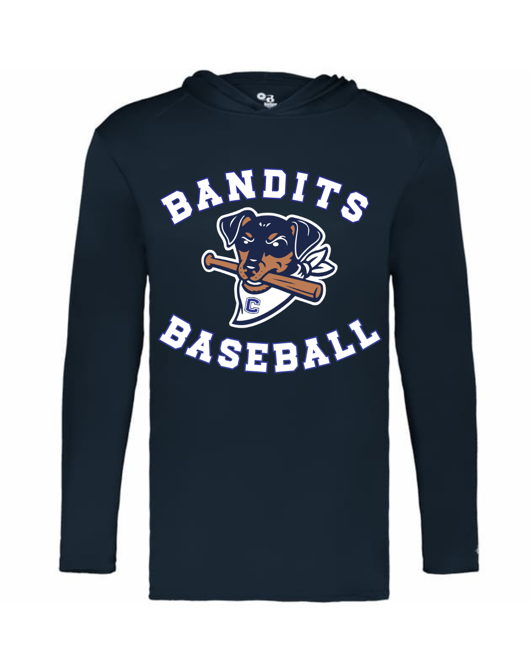 Bandits Long Sleeve Hooded Dri Fit