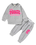 Toddler Bubble Logo Sweat Set Coverup