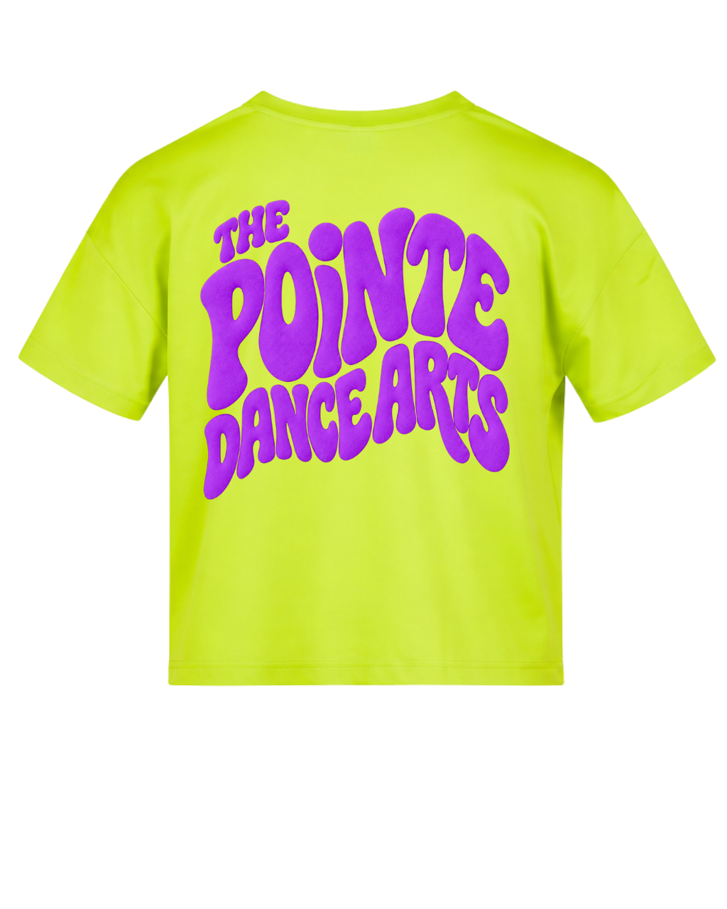 Youth Puff Logo Crop Active Tee