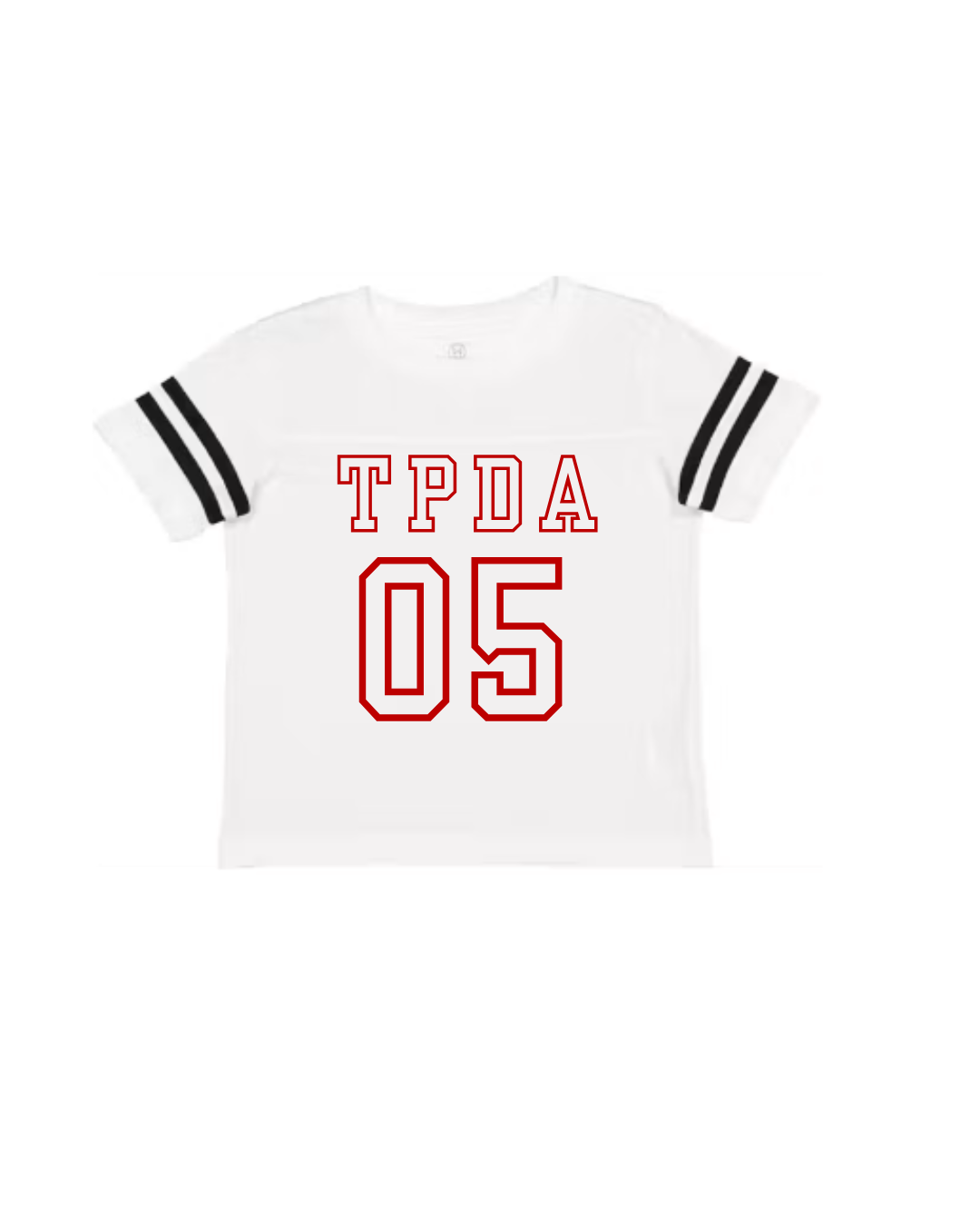 Toddler Hip Hop Jersey Style Tee