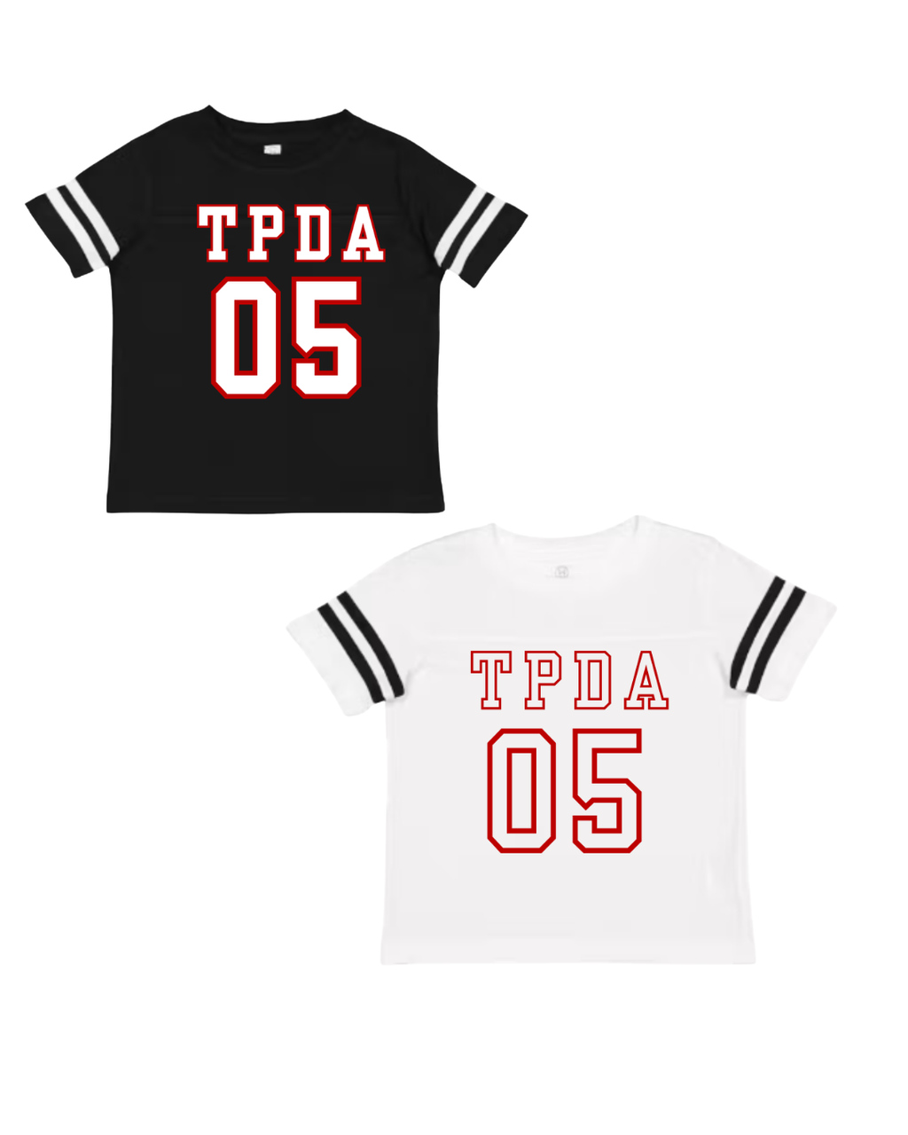 Toddler Hip Hop Jersey Style Tee