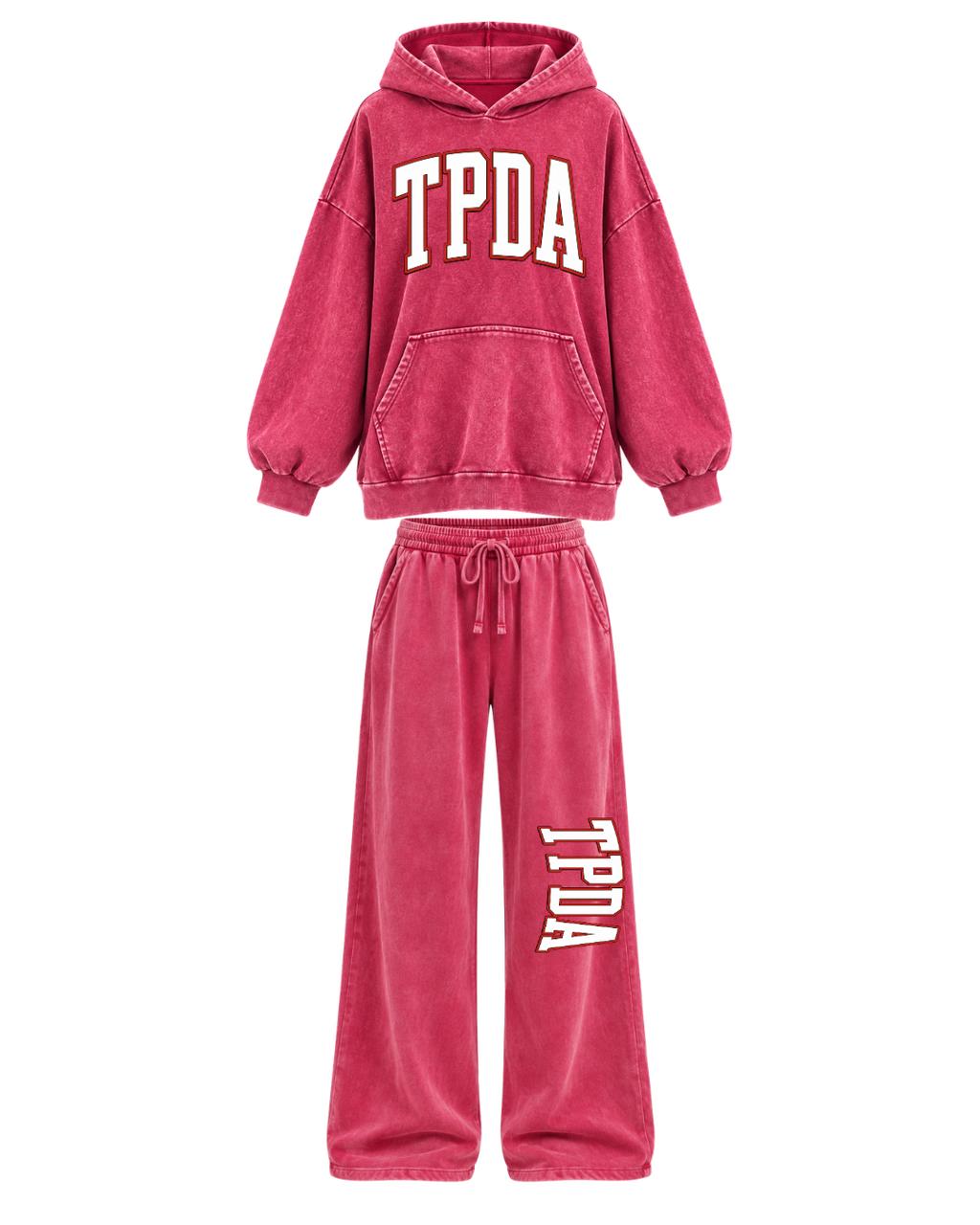 Youth Mineral Wash Sweat Set