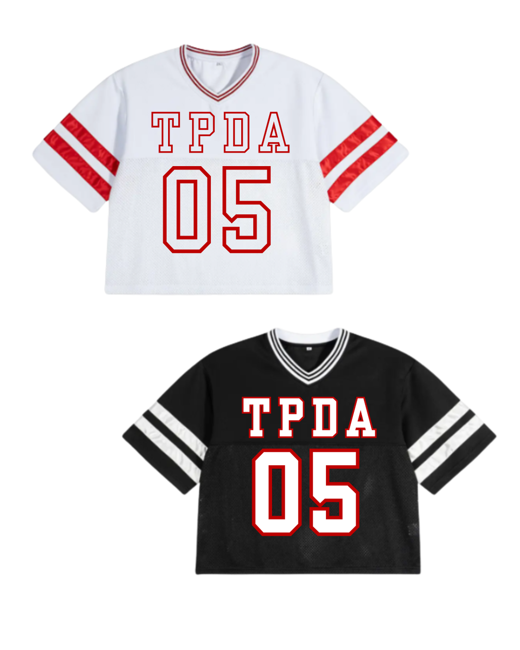 Adult Hip Hop Mesh Crop Jersey