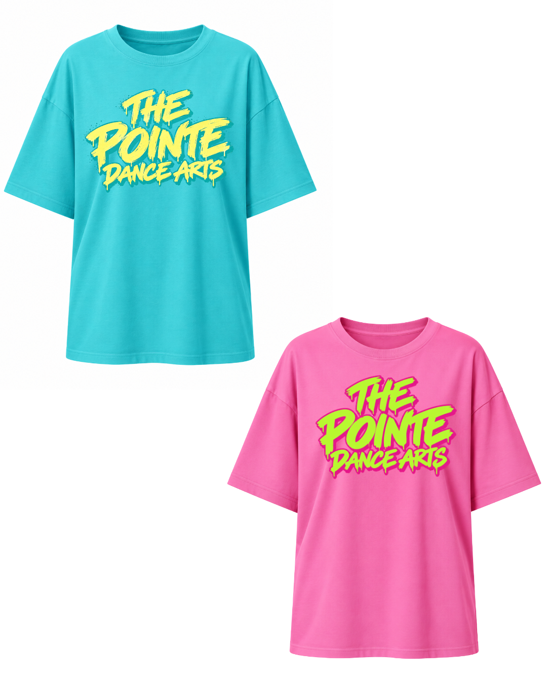 Adult Neon Oversize Tee