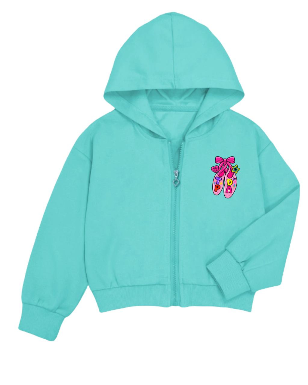 Toddler Full Zip Hoodie Coverup