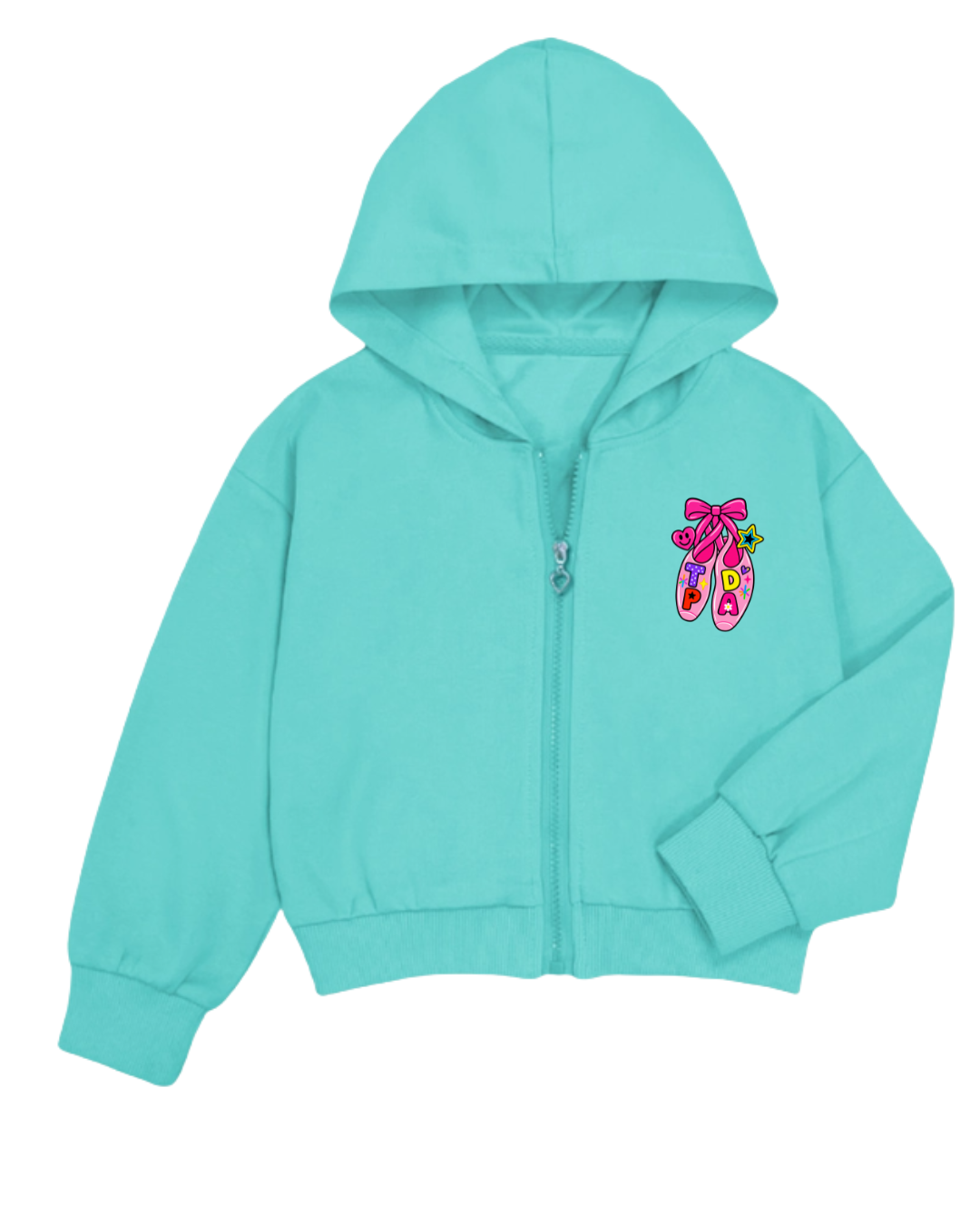 Toddler Full Zip Hoodie Coverup