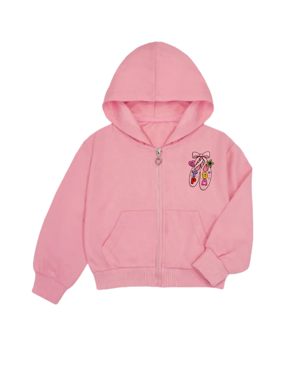 Toddler Full Zip Hoodie Coverup
