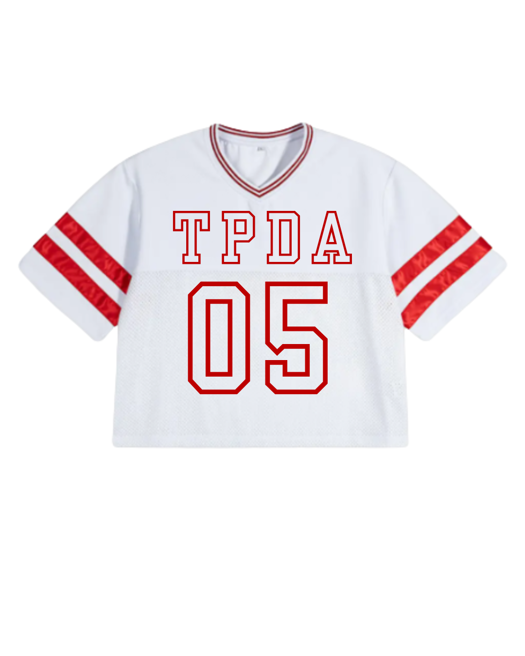 Adult Hip Hop Mesh Crop Jersey