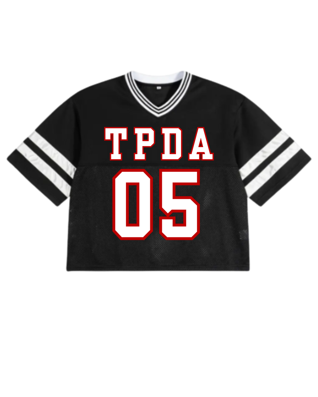 Adult Hip Hop Mesh Crop Jersey