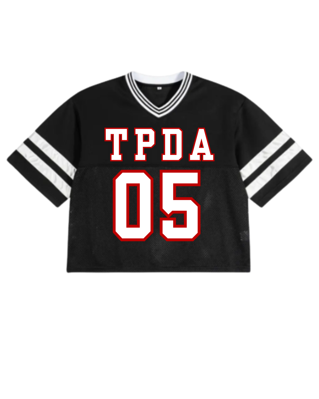 Adult Hip Hop Mesh Crop Jersey