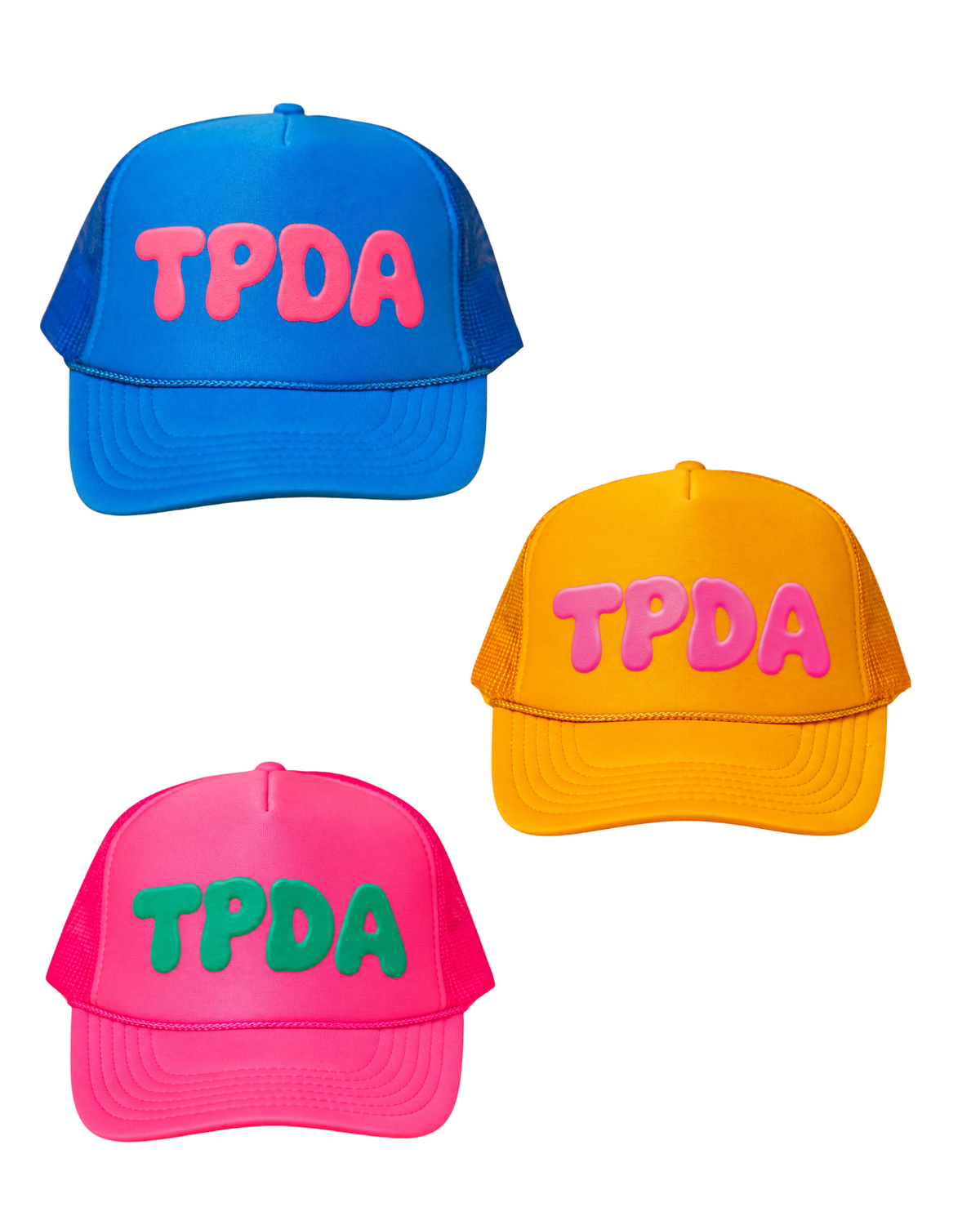 Youth/Adult Neon Trucker Hat